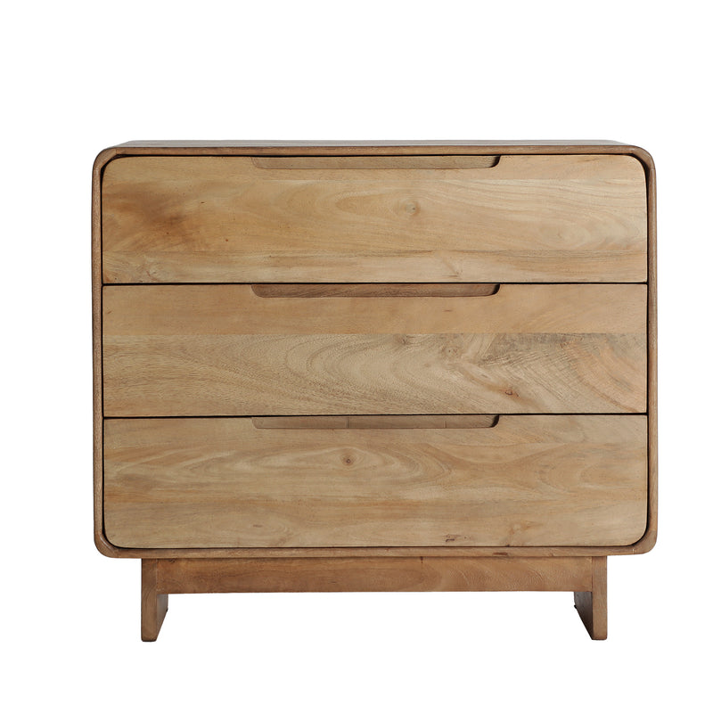 The Gaillac Chest Of Drawers — Scandinavian chest of drawers in solid mango wood from Laiyahome