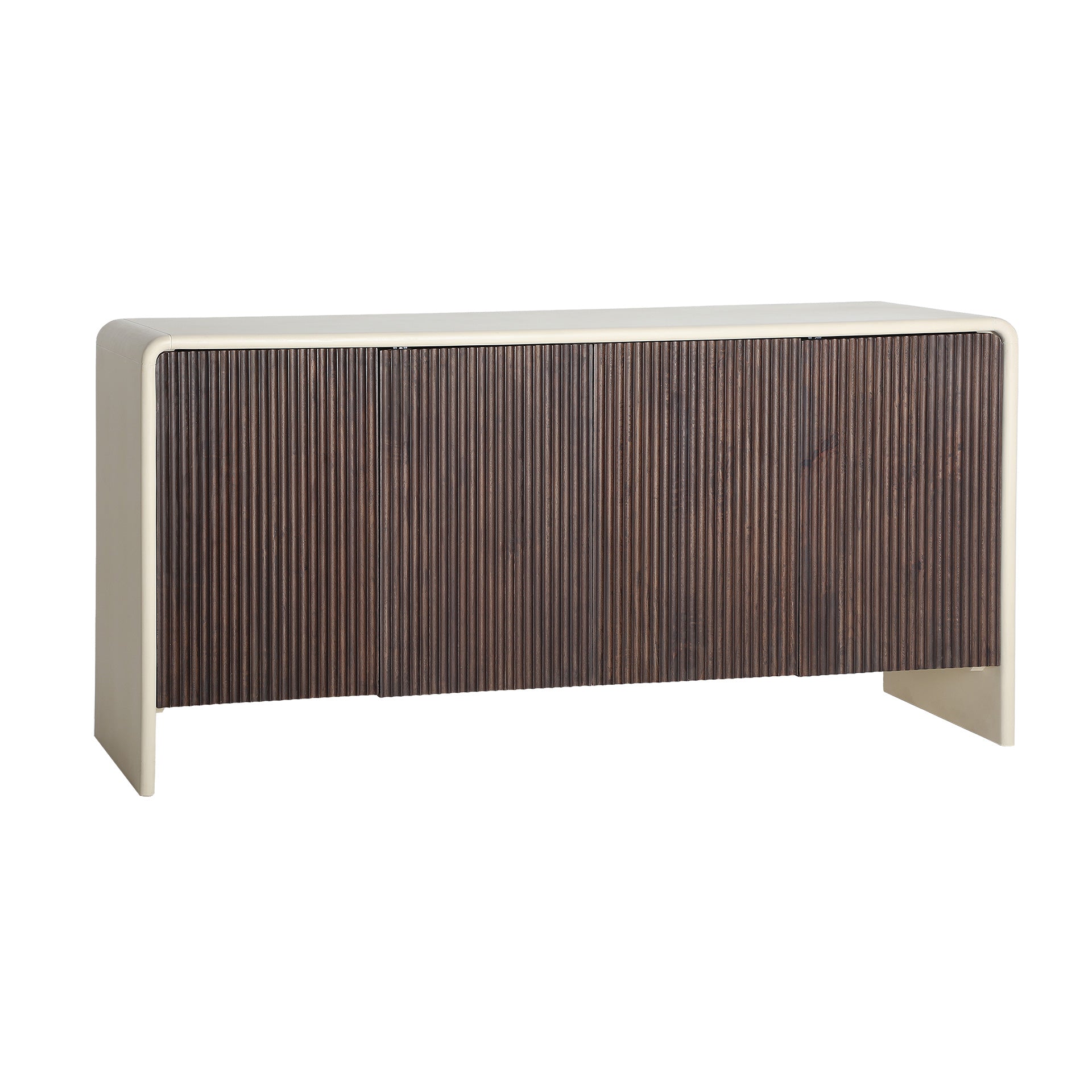 The Milhar Sideboard — contemporary sideboard in solid mango wood from Laiyahome