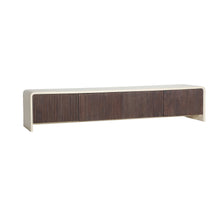 The Milhar Tv Stand — contemporary media console in solid mango wood from Laiyahome