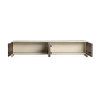 The Milhar Tv Stand — contemporary media console in solid mango wood from Laiyahome