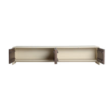The Milhar Tv Stand — contemporary media console in solid mango wood from Laiyahome