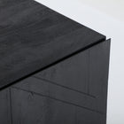The Bouloc Tv Stand — contemporary media console in solid mango wood from Laiyahome