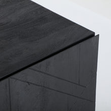 The Bouloc Tv Stand — contemporary media console in solid mango wood from Laiyahome