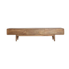 The Finhan Tv Stand — Scandinavian media console in solid mango wood from Laiyahome
