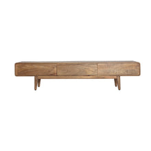 The Finhan Tv Stand — Scandinavian media console in solid mango wood from Laiyahome