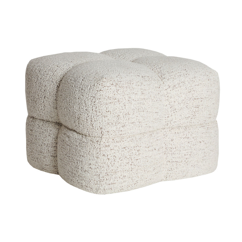The Block Footrest — contemporary pouffe in high-performance polyester from Laiyahome