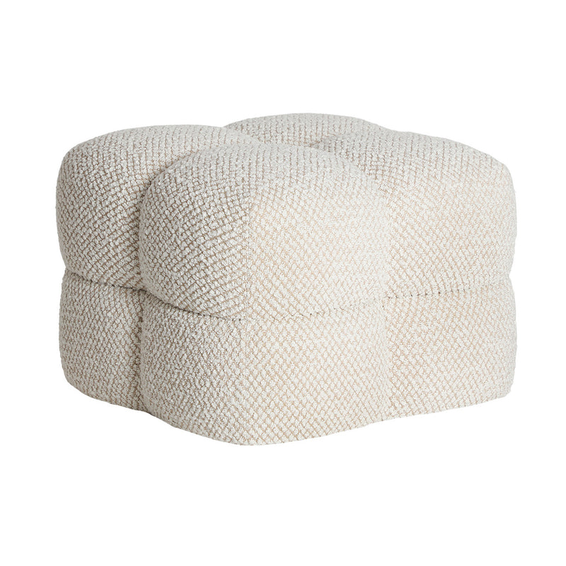 The Nook Footrest — contemporary pouffe in high-performance polyester from Laiyahome