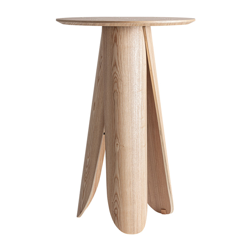 The Weiler Bar Table — Scandinavian bar piece in engineered wood with veneer finish from Laiyahome