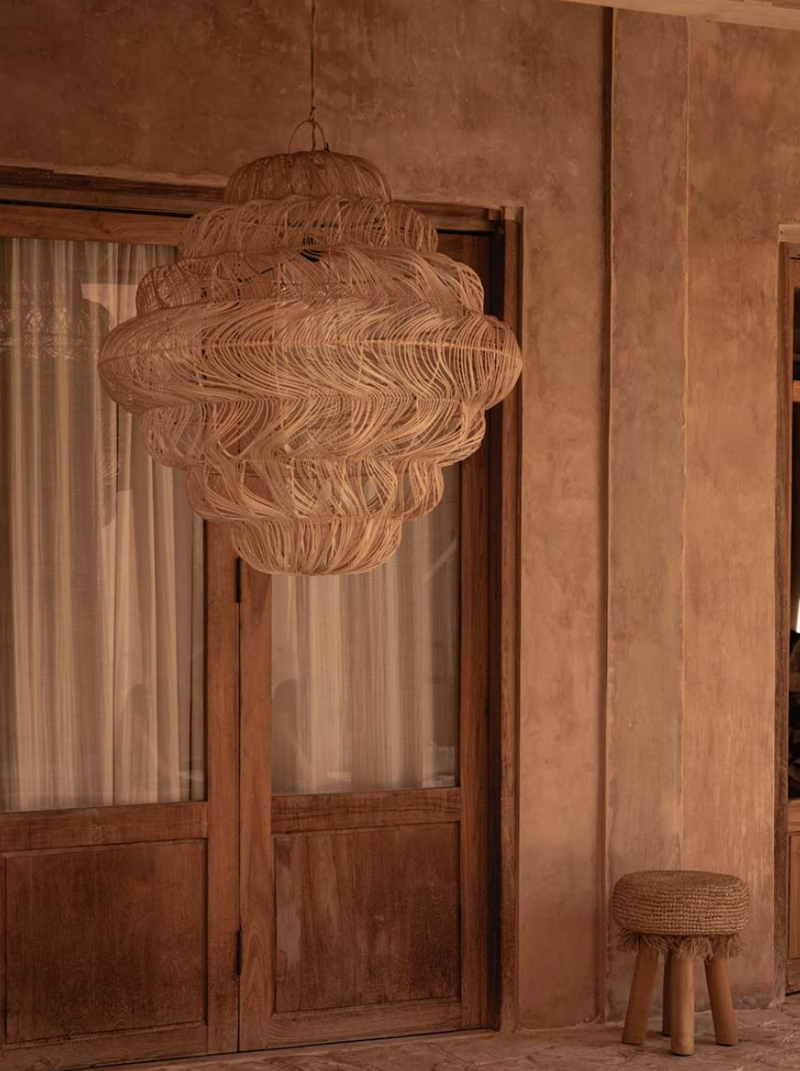 The Aurora Puff Pendant - Natural - XL