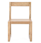 The Linear Dining Chair - Natural in wood — handmade luxury dining chair curated by Laiyahome — view 5