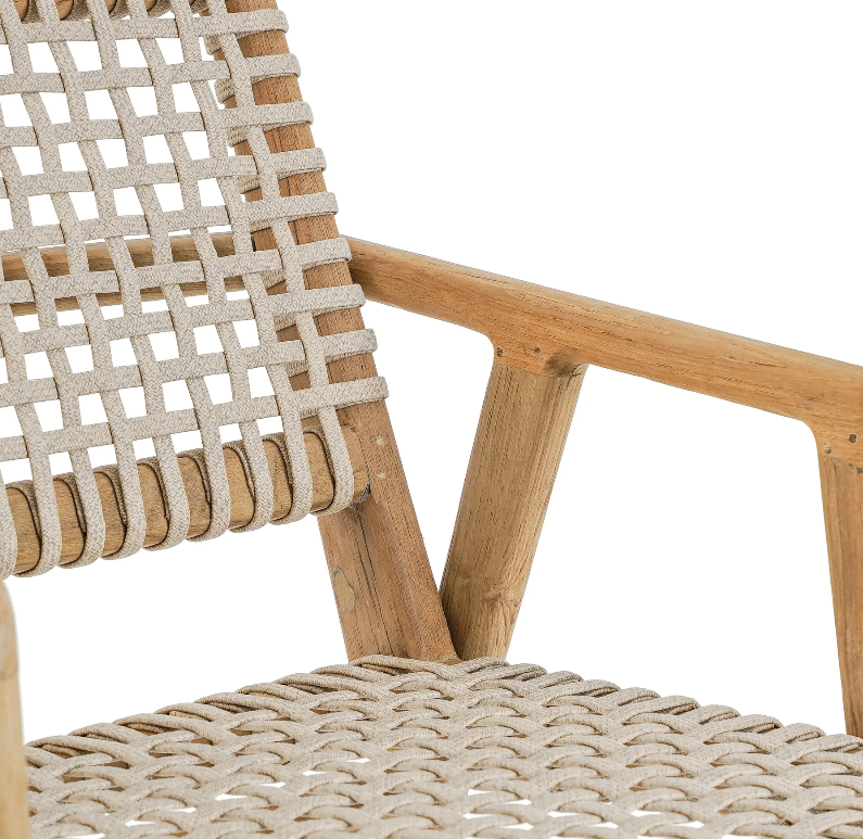 The Trikeri Dining Chair in wood — handmade luxury dining chair curated by Laiyahome — view 4