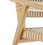 The Trikeri Dining Chair in wood — handmade luxury dining chair curated by Laiyahome — view 5
