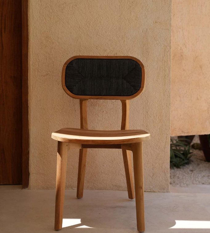 La chaise de salle à manger Arigato - Extérieur