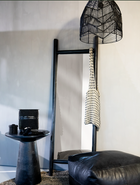 The Bala Pendant  - Black - M in rattan — handmade luxury pendant lamp curated by Laiyahome — view 3